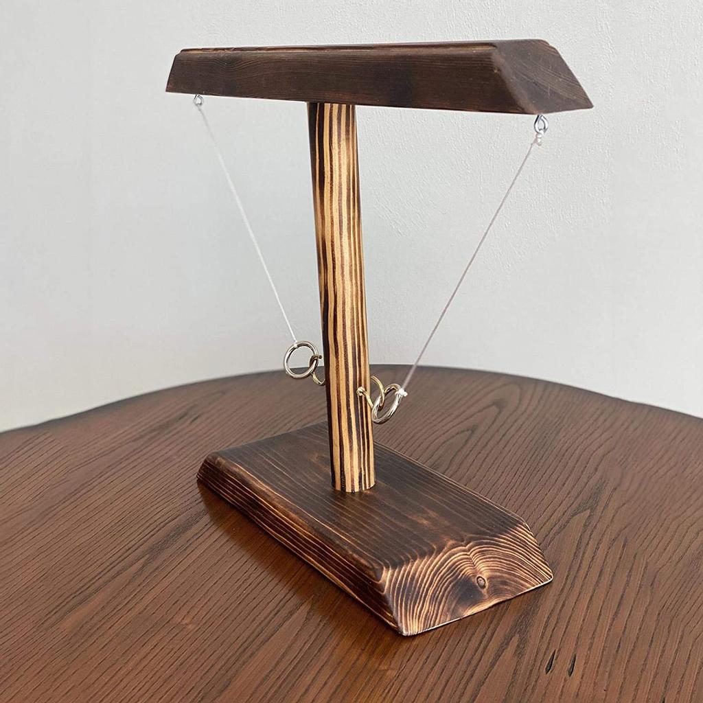 Handmade Wooden Hook And Loop Interactive Drink Game For Children And Adults