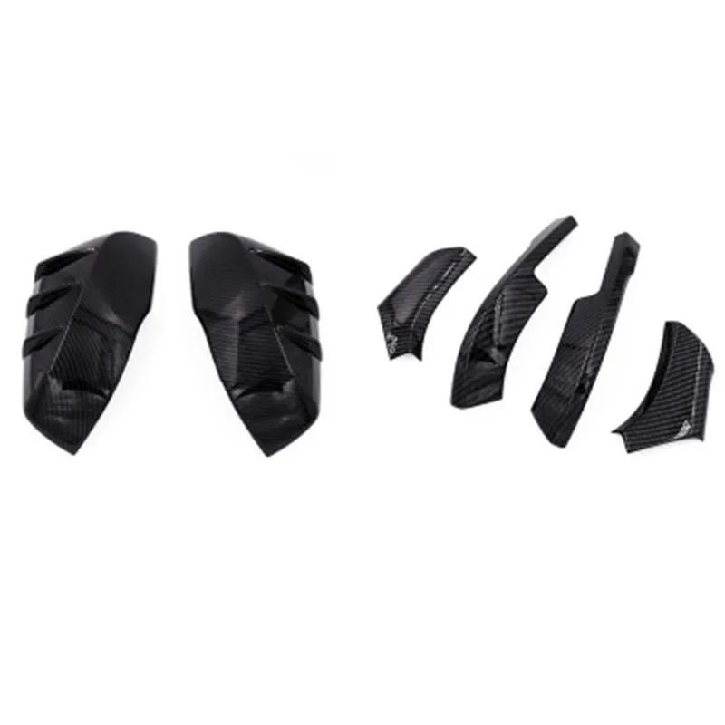 Rear View Mirrors Cover Trim Protector Fit for Toyota RAV4 2019 2020 Car-styling Accessories Rearview Mirror Molding Stickers