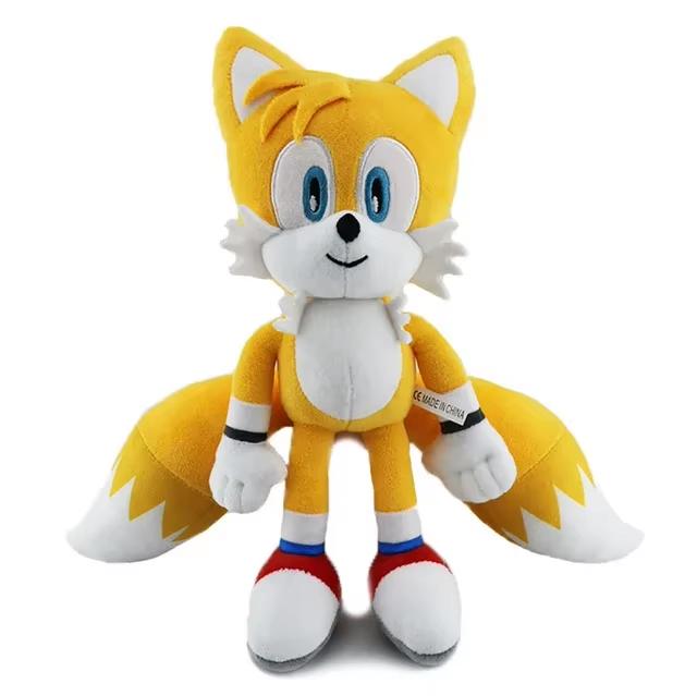 

Hot 30Cm High Quality Sonic Plush Toy Hedgehog Knuckles Tails Cute Cartoon Soft Stuffed Doll Birthday Gift For Children (As shown-13939)-