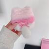 Plush Pink Color Matching Cat for Apple AirPods Pro3 Generation Earphone Case Airpods4/3/2