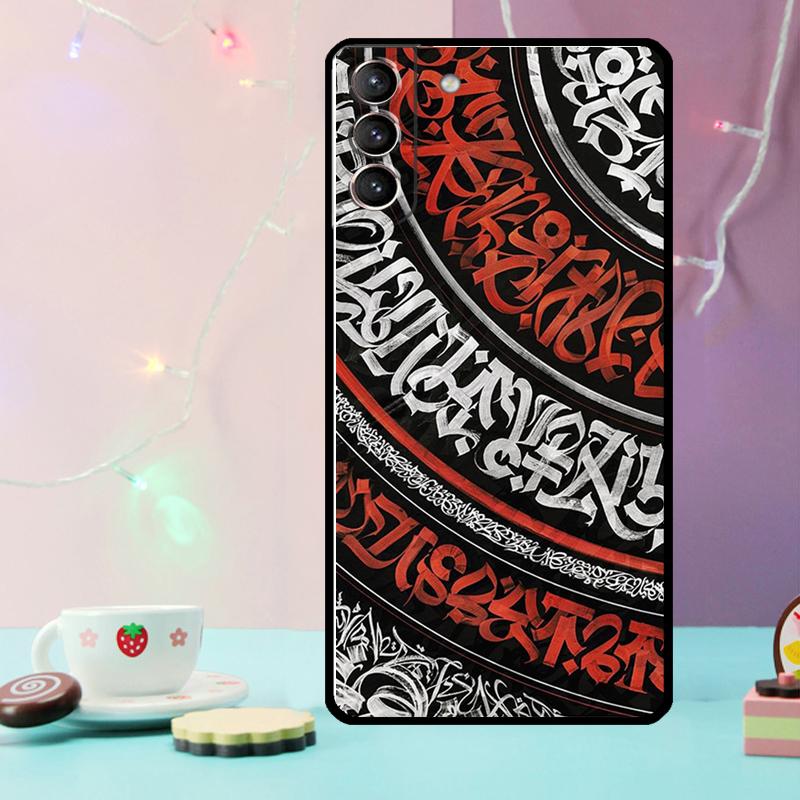 Pokras Lampas Art Graffiti Phone Case For Samsung Galaxy S24 S25 Ultra S21 S22 S23 Ultra S9 S10 S20 Plus S25 FE Cover