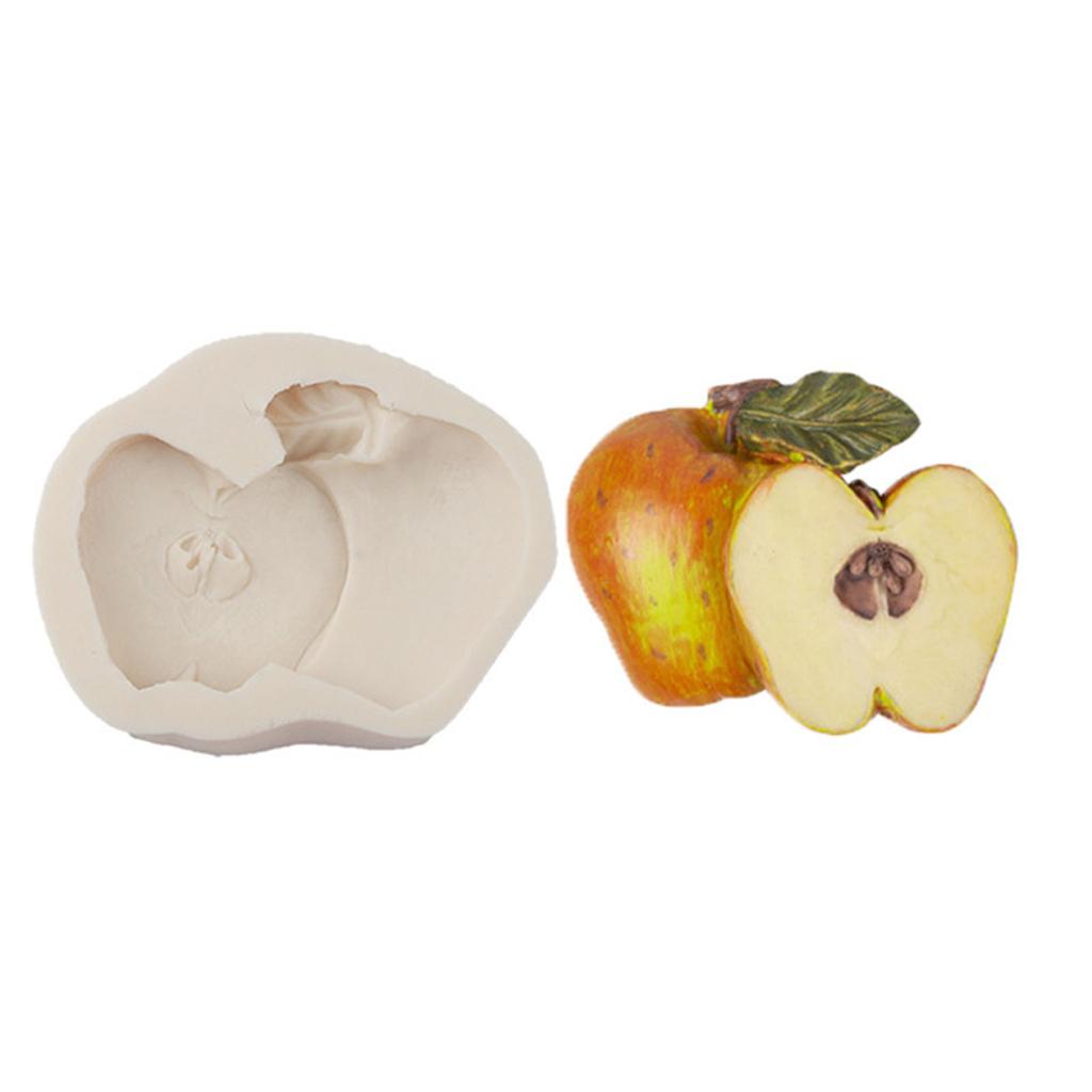 Silikon-Kerzenformen zur Kerzenherstellung, Pfirsich-Kirsche, Harzgussform, Ton, Basteln, Kerzenseife für selbstgemachtes Handwerk