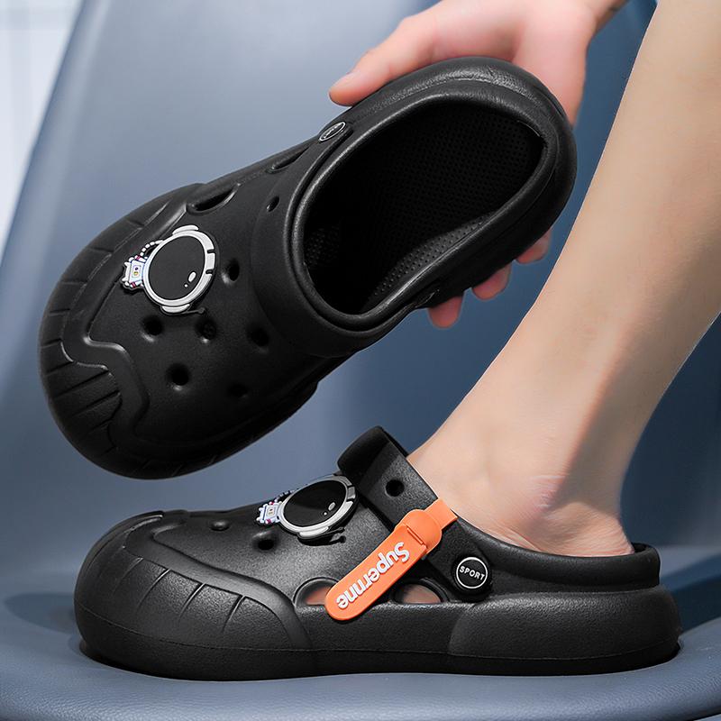 36-45 летние роскошные парные сандалии One Word Outdoor Beach Sandals Shoes для мальчиков — фото 6