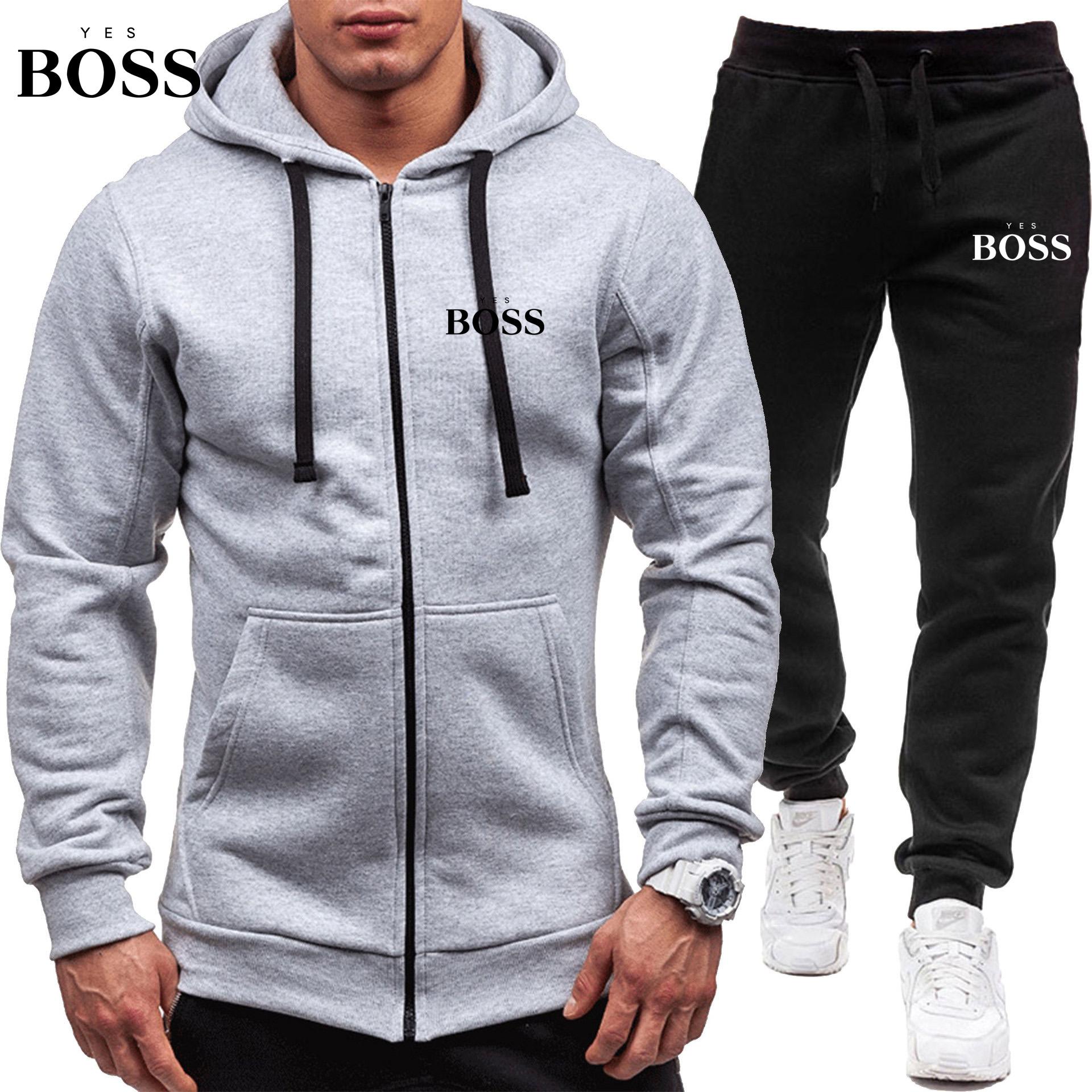 

Светло-серый 2024 Новый Повседневный Толстовка Молния С Капюшоном Толстовка Куртка Мужской Однотонный Кардиган Спортивный Мужской Комплект Толстовки S серебряный