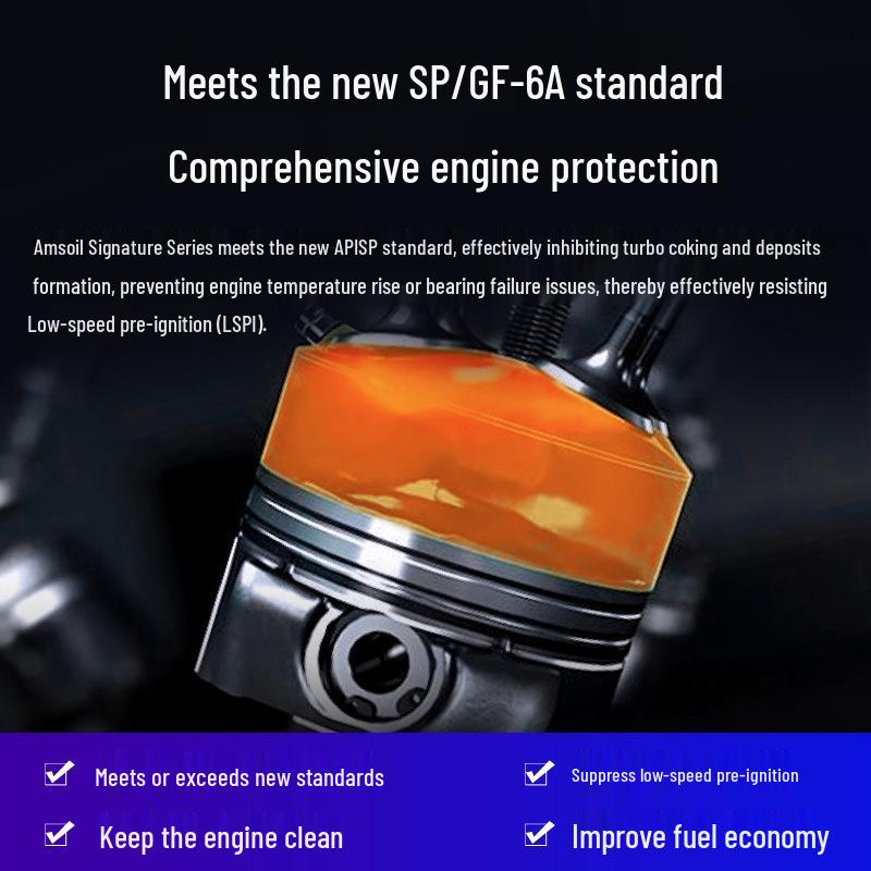 Amsoil 0W30 Signature Series Fully Synthetic Engine Oil for Japanese, American, and Korean Cars