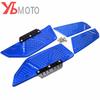 TMAX Footrest Pedal Sticker For YAMAHA TMAX 560 Tech Max TMAX560   Accessories Moto CNC Footboard Step Foot