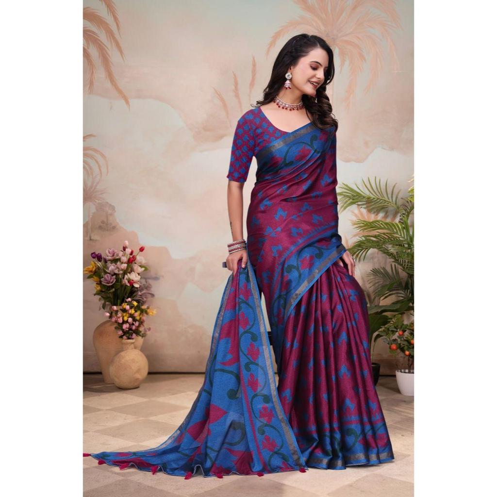 Elegant Daily Wear Mal Cotton Saree Collection