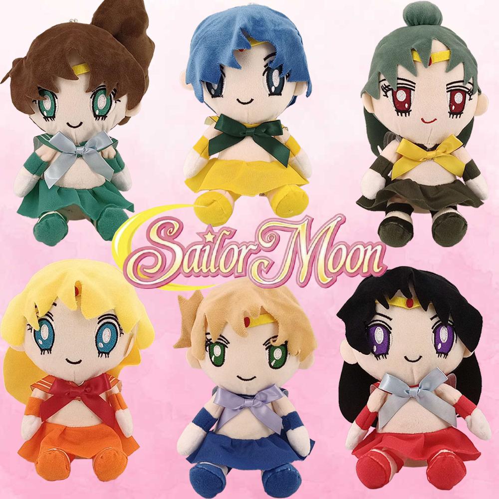 23cm Kawaii Sailor Moon Plüschtier Mondhase Niedliches Mädchen Herzgefüllte Anime-Puppe Geschenk Heim Schlafzimmer Dekoration Girly Zimmer Dekor