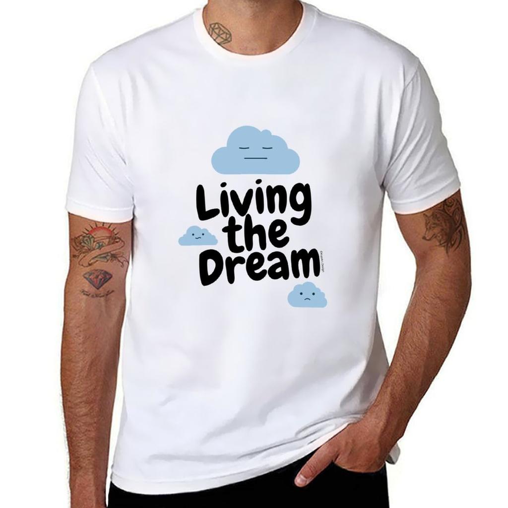 Living The Dream TShirt Quick Dry Outdoor Sports TShirt
