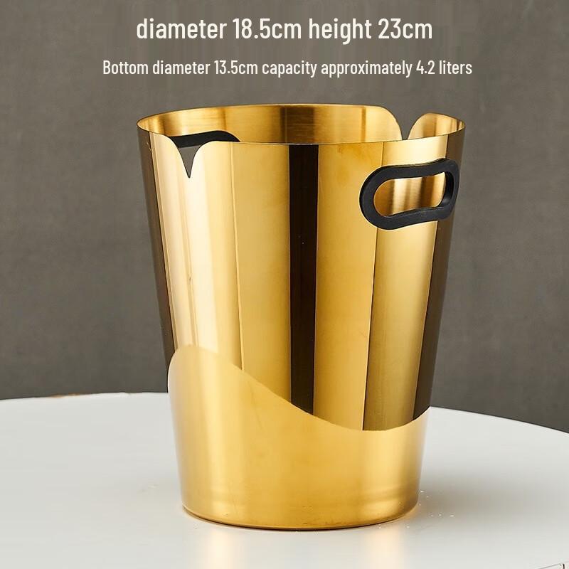 Shangqi Gold Mark Cut Edge Ice Bucket