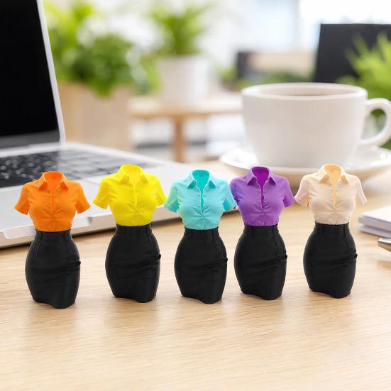 OL Woman Bust Pen Holder 3D Printed Desk Organizer Creative Flower Vase Decor