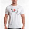 Unisexta Claus T-Shirt Summer Casual Cotton Tee Oversized Streetwear Tops Vintage Graphic Print Loose Fit Short Sleeve