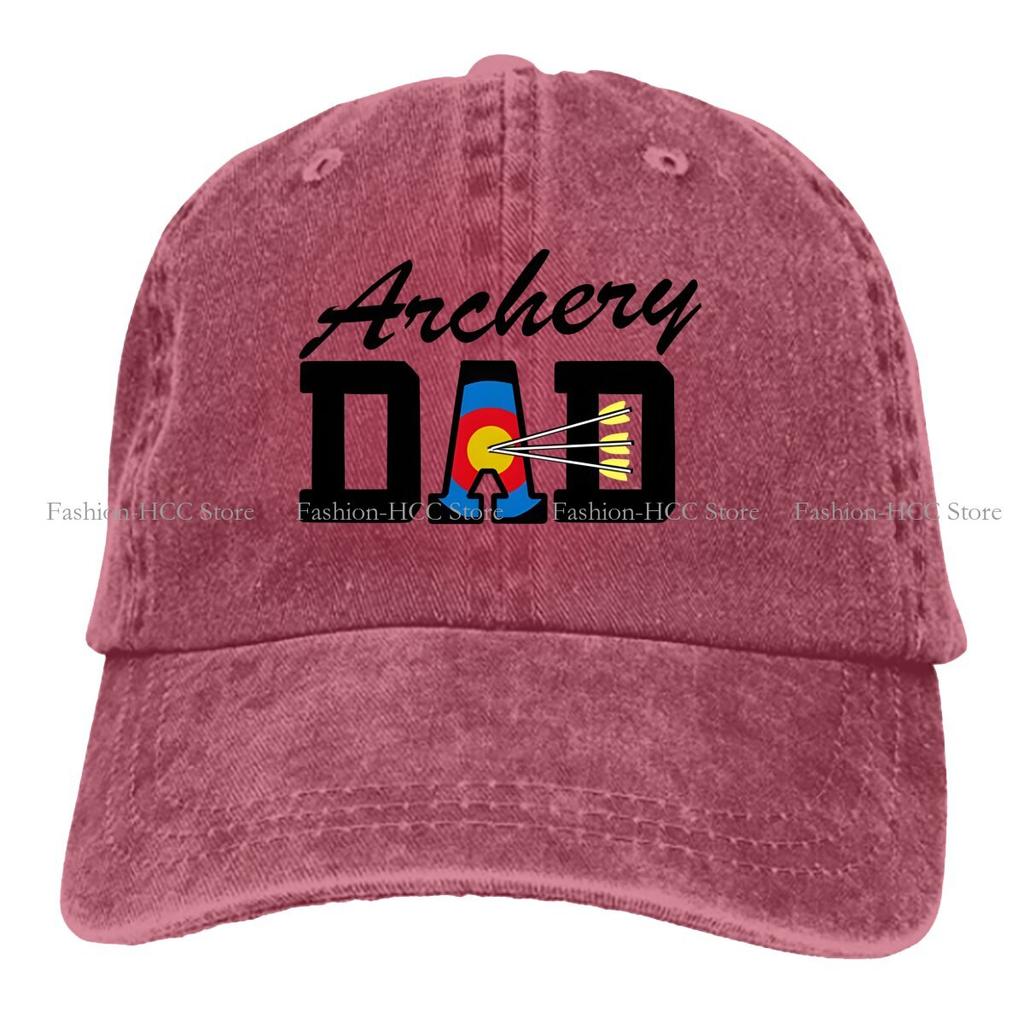 Dad Baseball Caps Peaked Cap Archery Sport Sun Shade Hats for Unisex Women