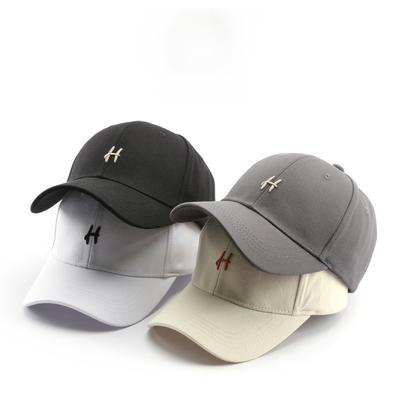 Korean Version, Japanese Female Alphabet Embroidered Cap, Outdoor Sports Travel, Male Sunscreen, Sunshade, Couple Baseball Hat
