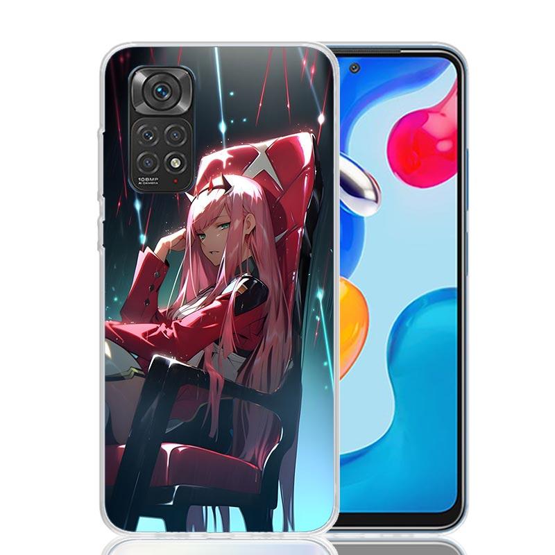 

Darling In The FranXX Anime Case Phone Cover for Xiaomi Redmi Note 14 13 12S 12 11S 11 11T 11E 10S 10 Pro Plus 5G Trend Fundas N Redmi Note 8 Pro