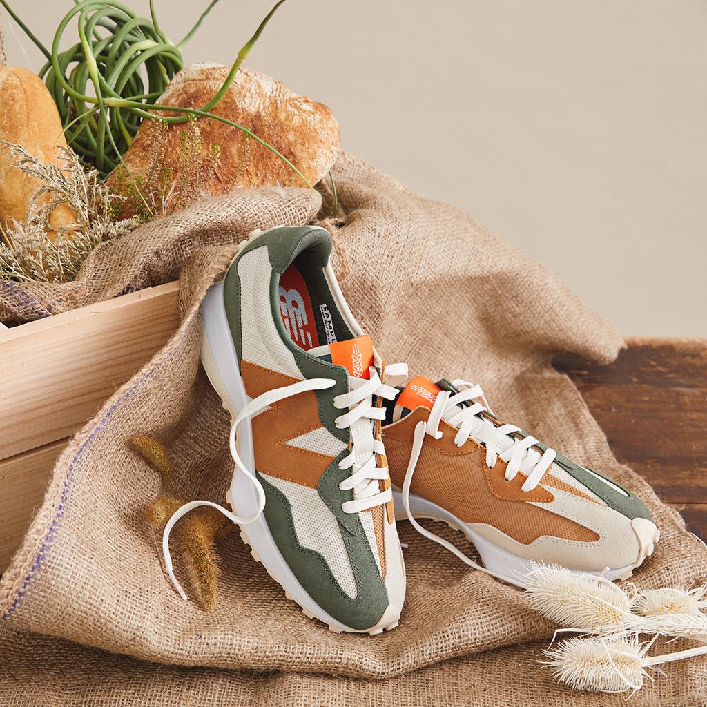 New Balance Todd Snyder X New Balance 327 'Farmers Market Pack Wheat' Sneakers MS327TSC