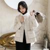 Small Down Jacket Women's New Design Sense Fashion Stand-up Collar White Duck Down Jacket Loose