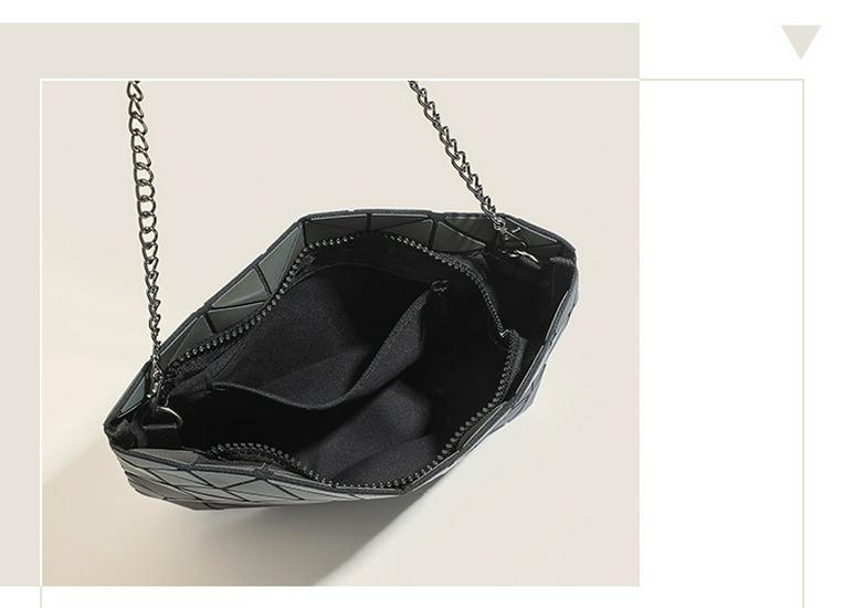 Luminous Diamond-Pattern Shoulder Crossbody Bag - Trendy, Versatile, Fashionable Korean Style for Women 2025