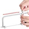 Wood Jewelry Saw Frame U Shaped Saw Frame Jewelry Making Tool Adjustable Saw Frame for Metal Cutting and Carving