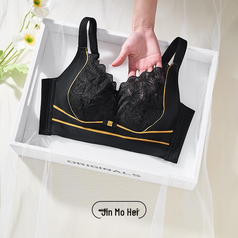 Lace Wire-Free Plus Size Bra for Large Busts: Minimizing, Shaping, Push-Up Comfort, Reduces Underarm Fat - New Style