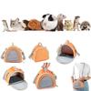 Multifunctional Hamster Carriers Bag Breathable Small Animal Travel Handbag With Safety Strap And Ventilation Holes