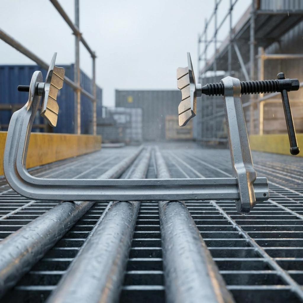 Pipe Alignment Clamp Heavy Duty Fitting Stable Grip for Workshop