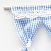 Miniature Lace Curtain Various Colors Excellent Workmanship Cotton Cloth Mini Tie Back Floral Curtains for Family