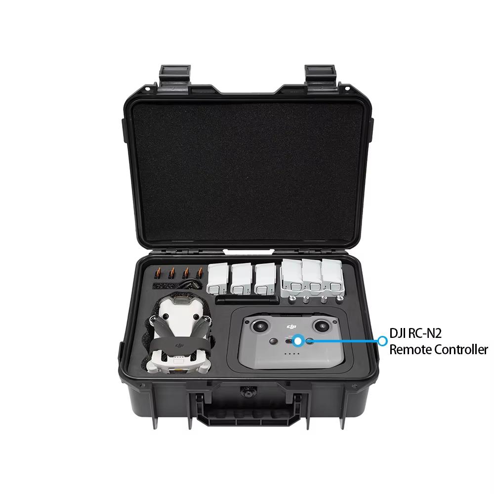 For DJI Mini 3/4Pro Case with Shoulder Strap, Mini 4 Pro Explosion Proof Case,Hard Shell  Mini 4 Pro Bag Portable Waterproof Box