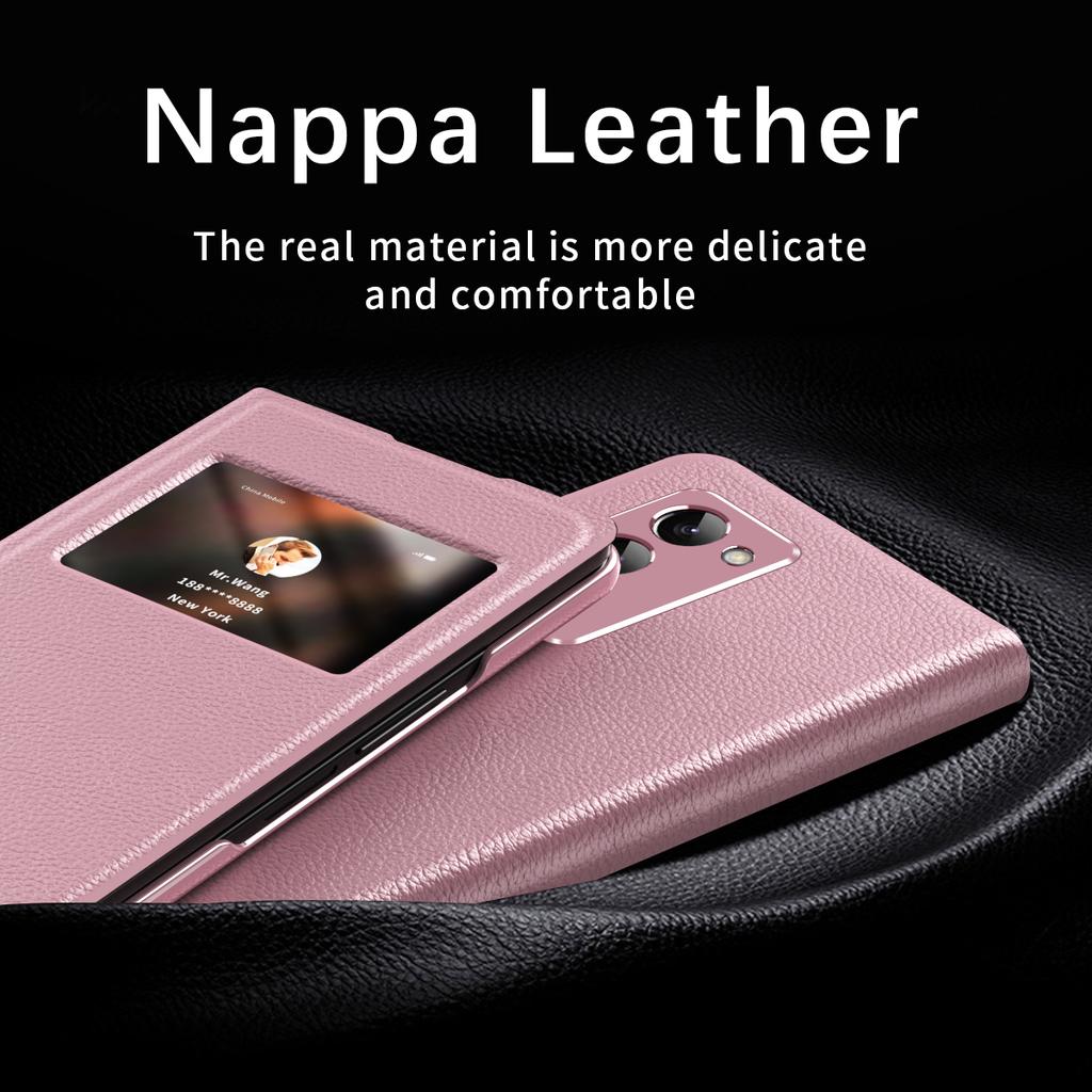 Business Shockproof Folding Leather Case For Samsung Galaxy Z Fold4 Fold 4 Fold2 Fold3 5g Fold 3 2 Anti -Scratch Funda Cases