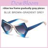 Butterfly Cat Eye Sunglasses With Uv400 Protection For Fashionable Summer Outings