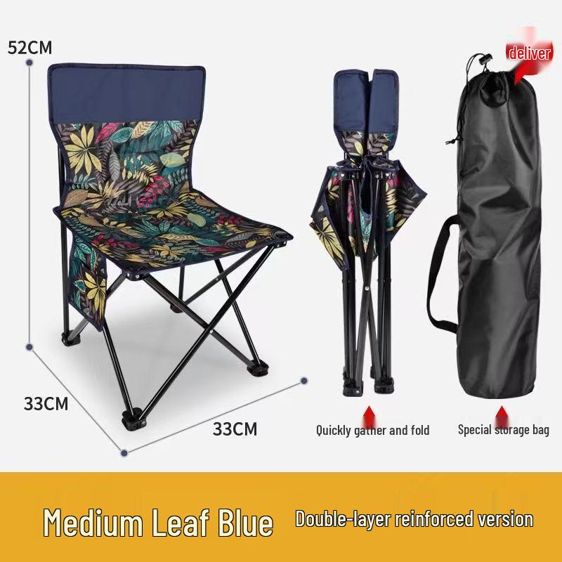 Portable Folding Outdoor Stool for Art, Beach, Camping, and Fishing
