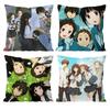 Anime Hyouka Cushion Cover Pattern Printed Pillowcase for Living Room Sofa Cushion Cover & Bedroom Decor