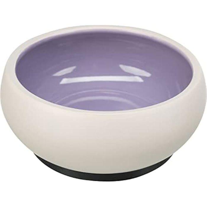 Mangeoire En Céramique - TRIXIE - Modèle Divers - 1 L - Ø 17 Cm - Antidérapante