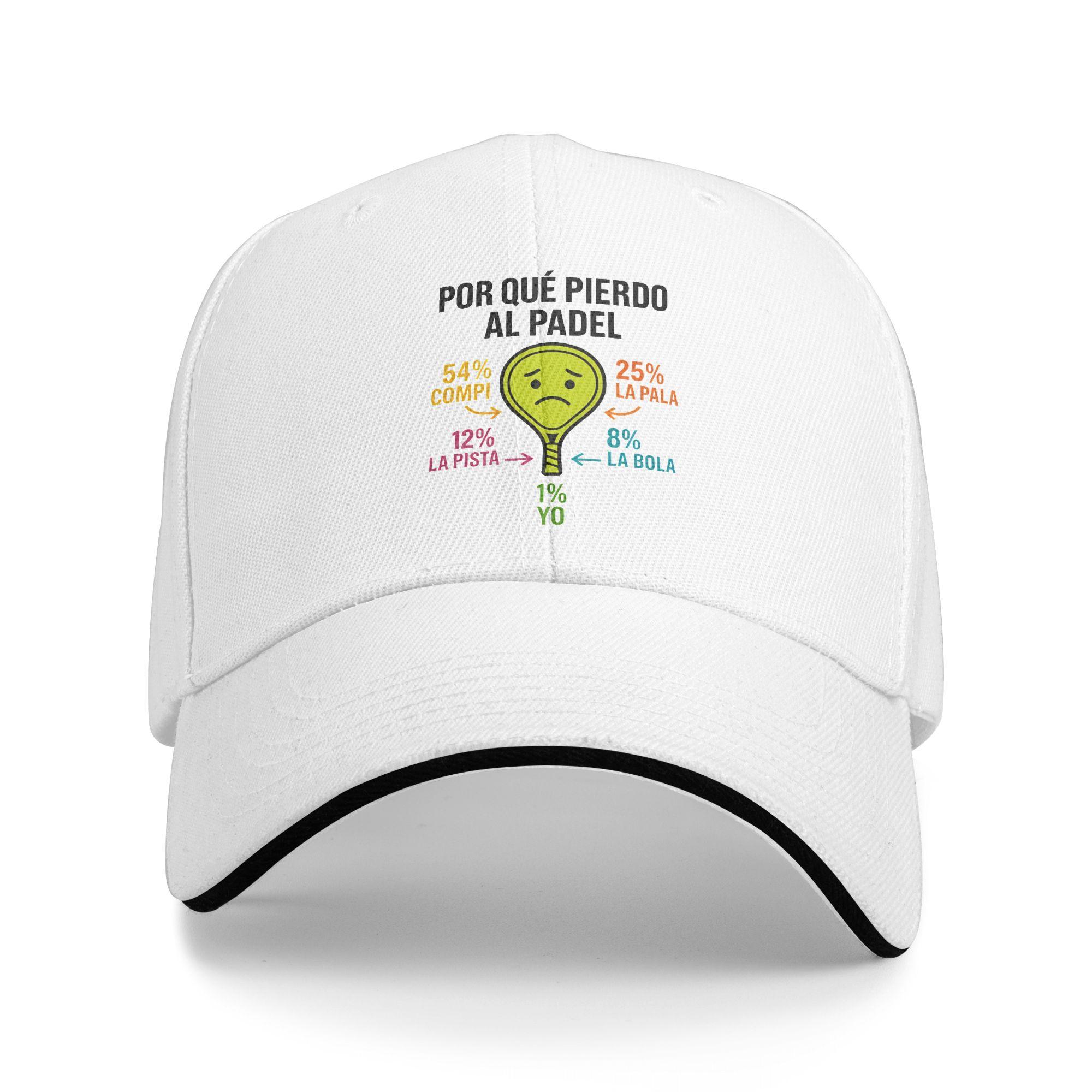 

Why I Lose At Padel Tennis Funny Excuses Baseball Cap Y2k Cool Trucker Hat Summer Couple Women Outdoor Sports Baseball Caps One Size белый