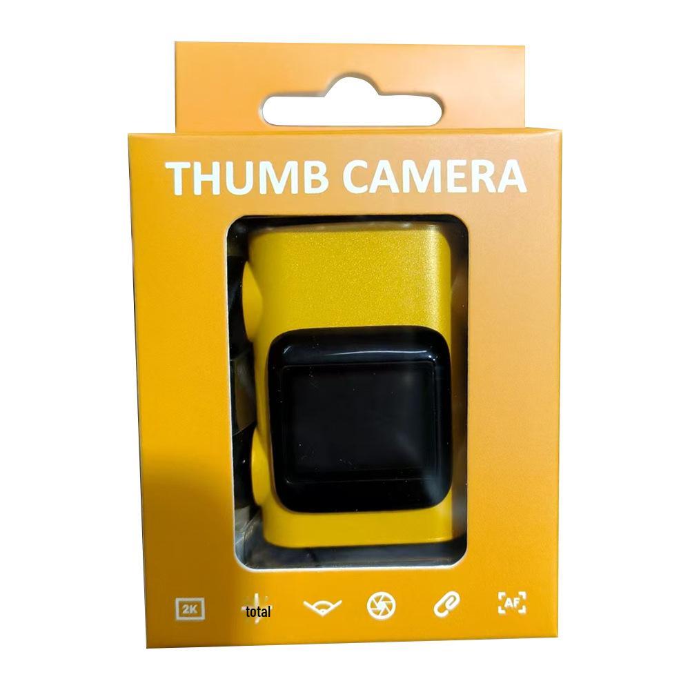 

Mini Retro G5 Thumb Camera: Compact, Stylish, Portable Camera for Students and Parties with Photo and Video Recording жовтий