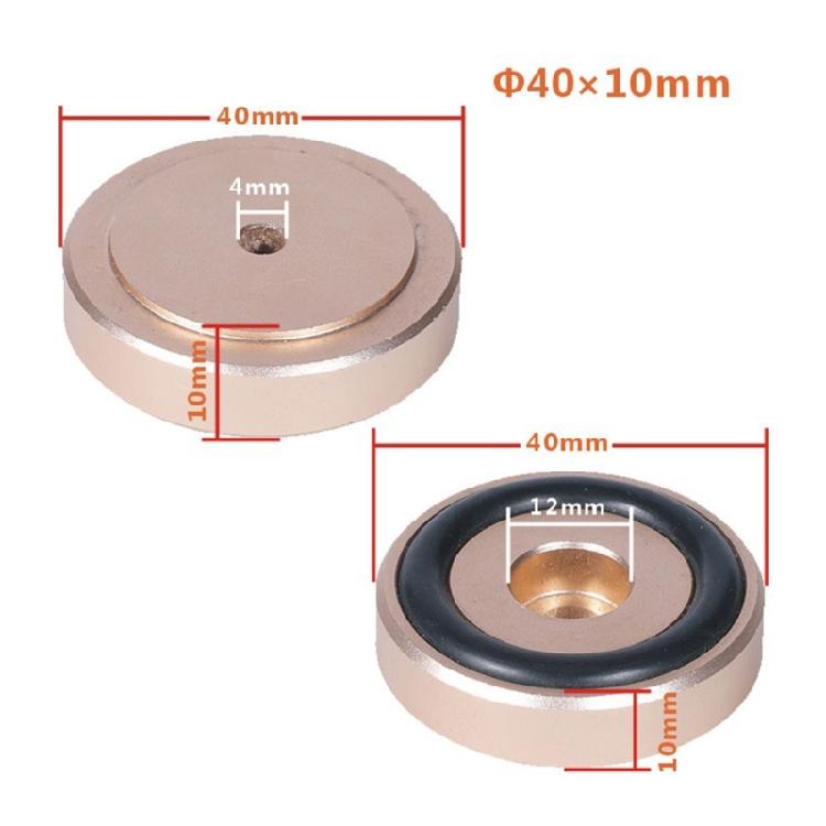 Aluminum Isolation Feet Pad Shockproof Support Foot,Shock Absorbing Pad For  Auditory Amplifiers