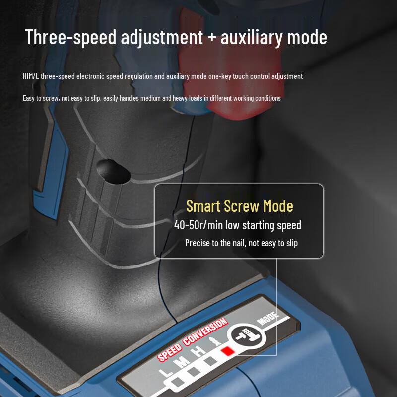 Dongcheng DCPL208 Cordless Brushless Impact Driver CN plug (adapter included)