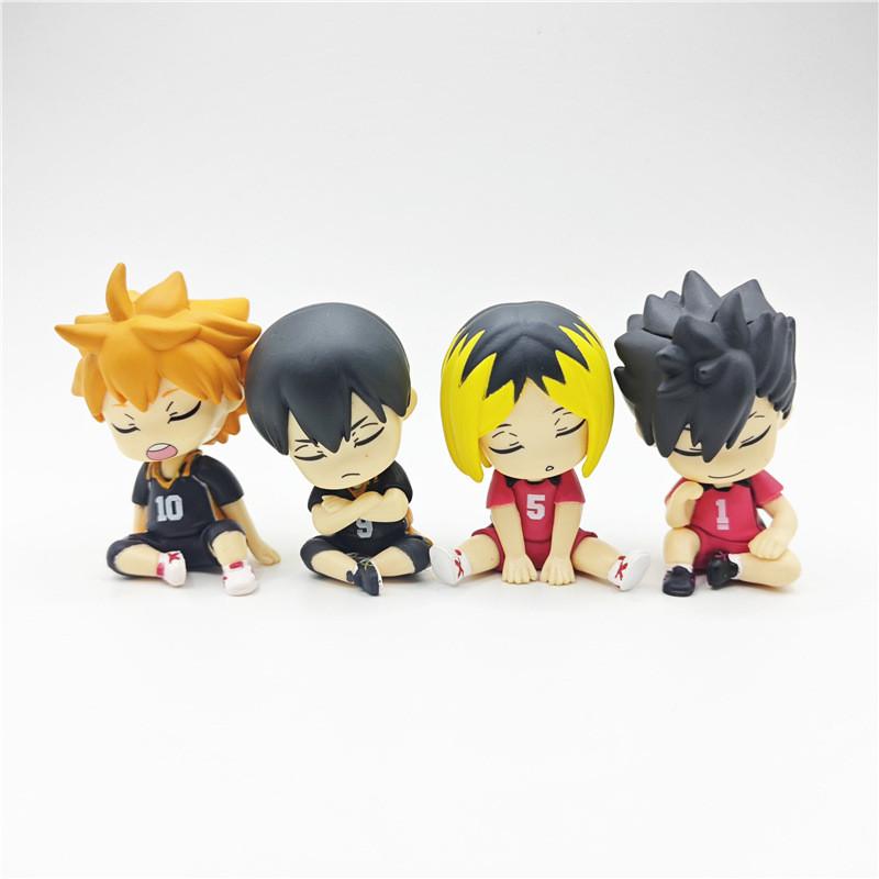 Toys Fun Haikyuu Shoulder To Shoulder Sleep Model Pvc Figure Collectible Blind Box