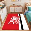 Red and White LFC Logo Design Patterned Carpet, Suitable As a Non Slip Play Mat for the Living Room and Bedroom Sofa