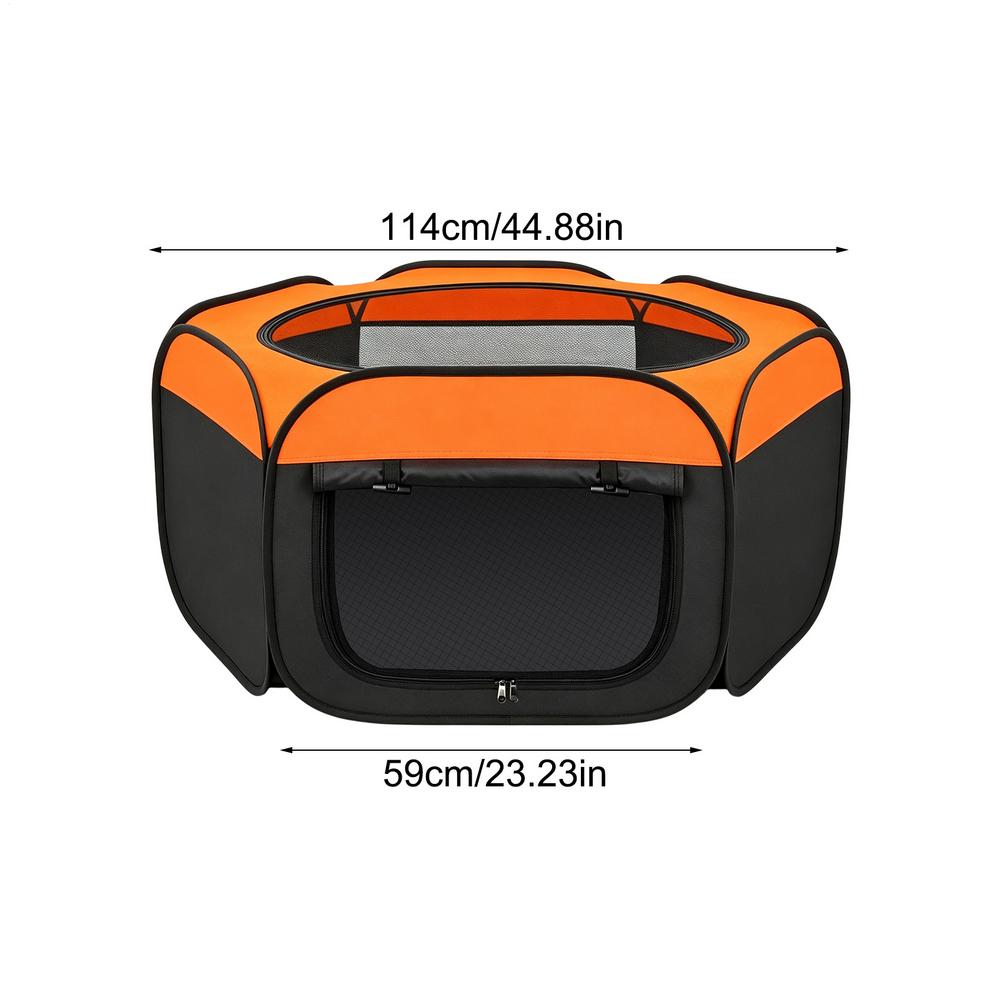 Upgraded Double Door Chick Nursery Box Portable Foldable Up To 15 Ducklings Chicken Starter Brooding Pen For Small Ducks Quails