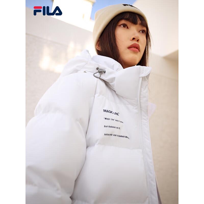 FILA Men's Winter Thickened Hooded Down Jacket