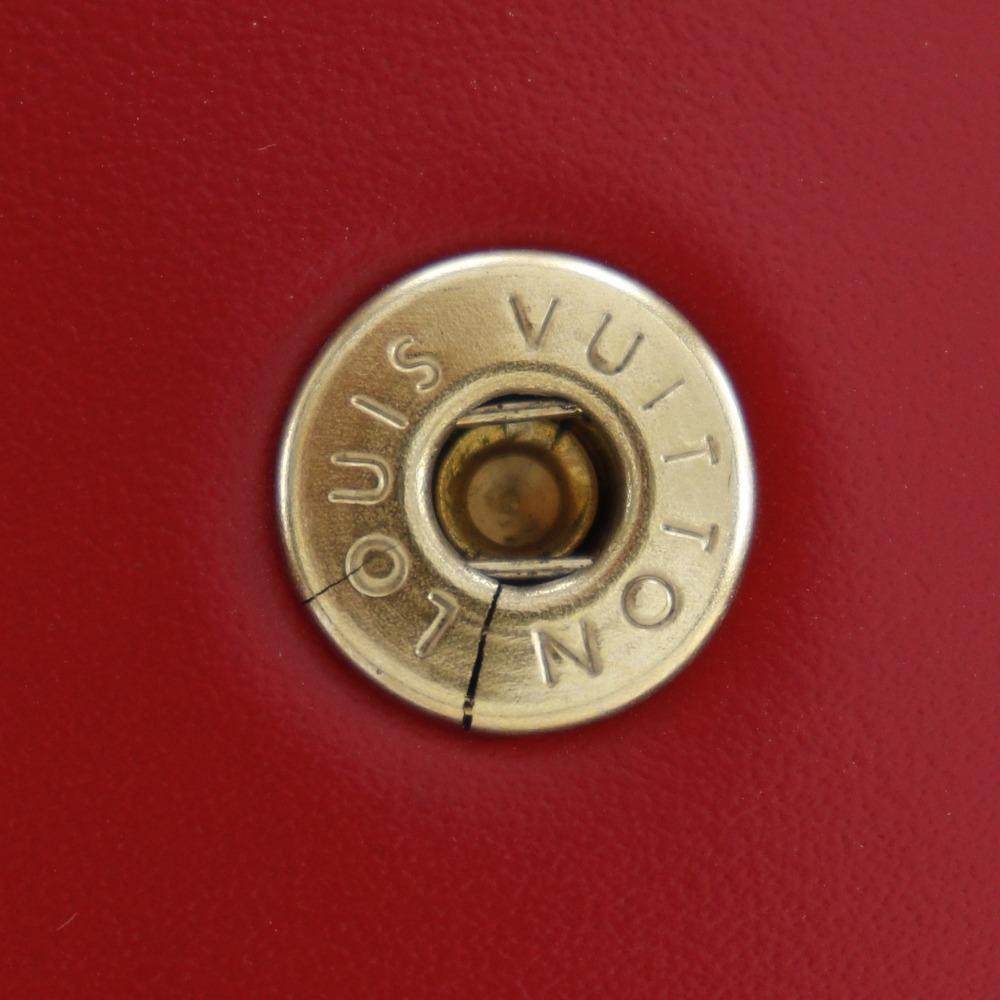 LOUIS VUITTON Sack de Paul Shoulder Bag M80207 Castilian red Red Epi Leather Women Used