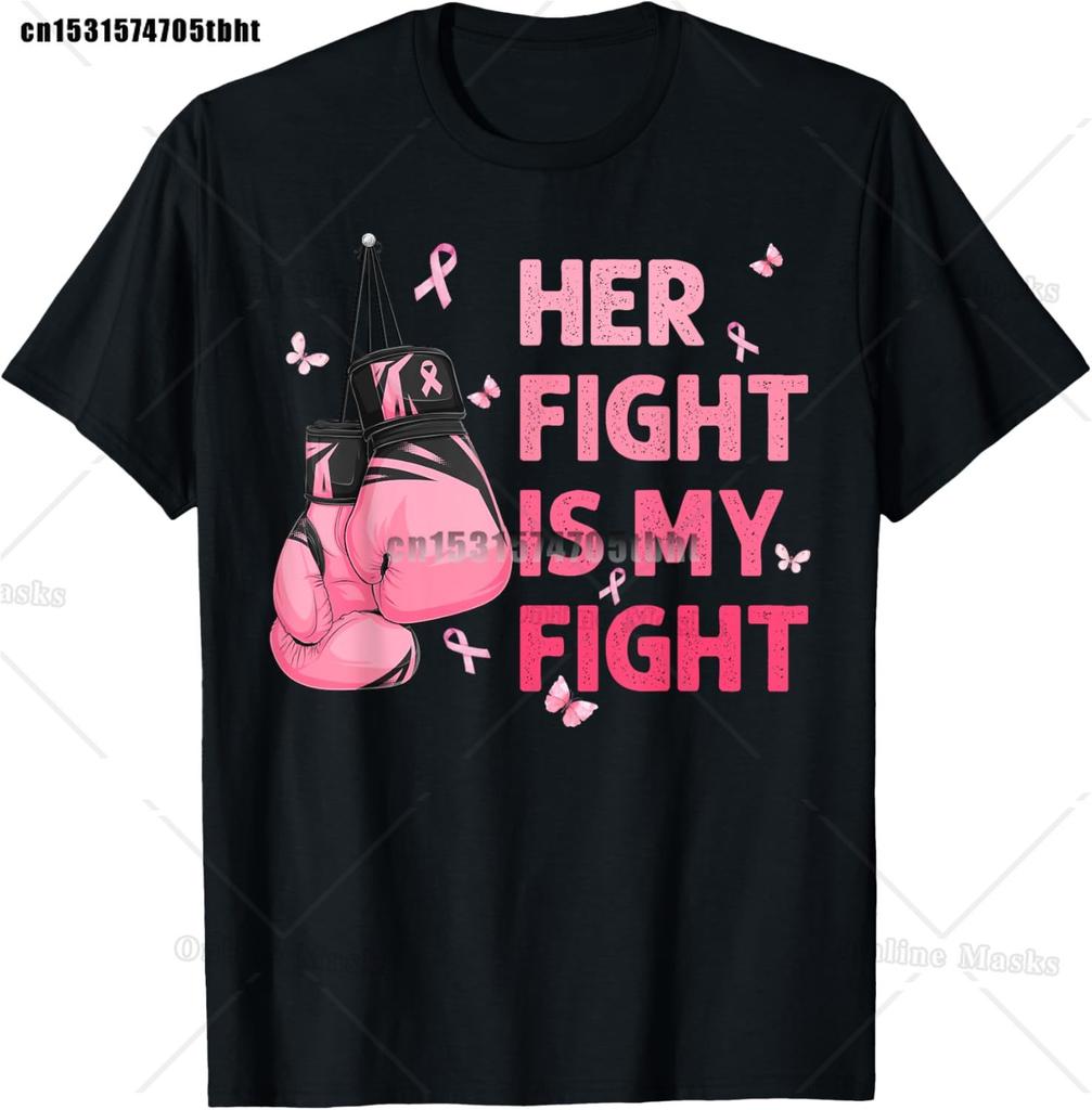 This Is My Fight Shirt Breast Cancer Fighter Believe TShirt for Women Clothing Warrior Shirt Motivational Short Sleeve Clothes