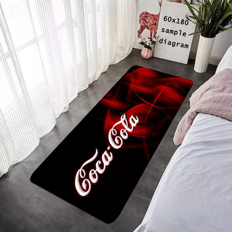 Floor Mat Non-slip Foot Rug for Entryway Cocas Hallway Carpet Colas Kitchen Water Adsorbed Rugs Fluffy Bedside Mats Home Decor
