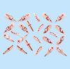 Gothic Cat Eye White Gradient Lace Long Pointed Press-On Nails