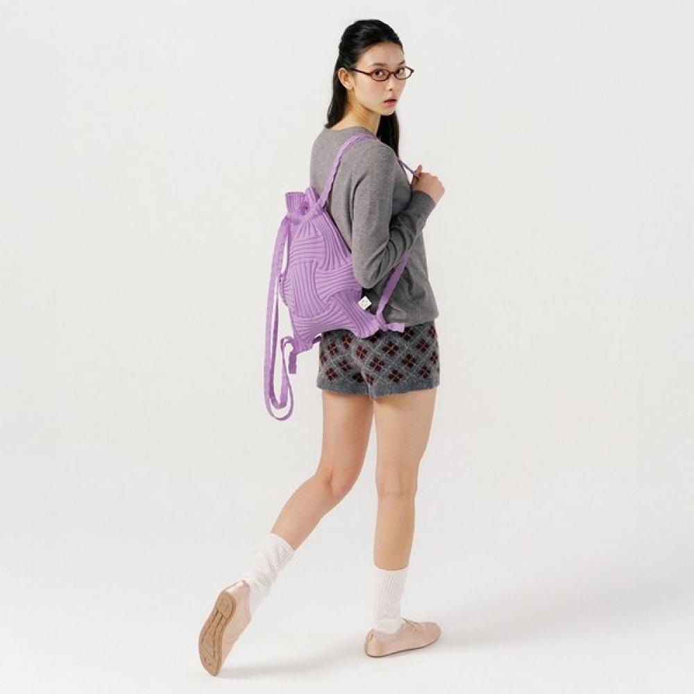 

Pleatsmama Backpack Lavender New Bow Single option