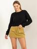 HYFVE Round Neck Crop Sweater
