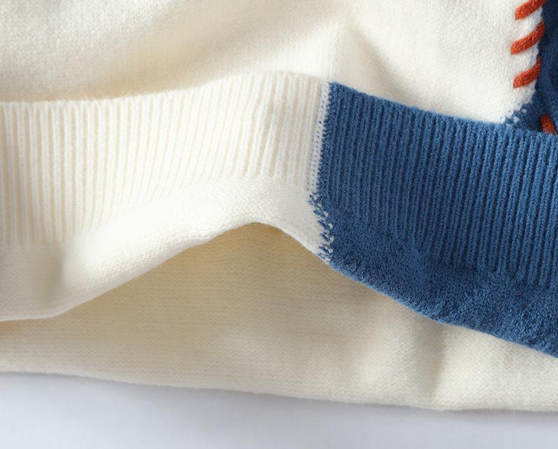 2024 Winter Men's Fleece Sweater: Japanese & Korean Style Knitwear