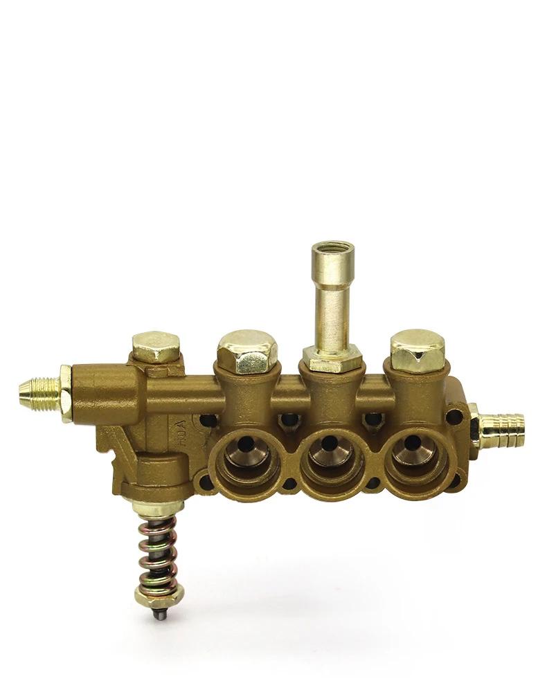 High Pressure Cleaning Machine Pump Head Repair Parts QL380 Aluminum Block Aluminum Pump Body Assembly