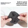Large Household Kitchen Scouring Pad for Pots and Dishes, Non-shedding Steel Wool Pad